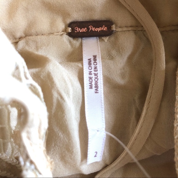 Free People One Million Lovers Lace Mini Dress NWT - Picture 12 of 16